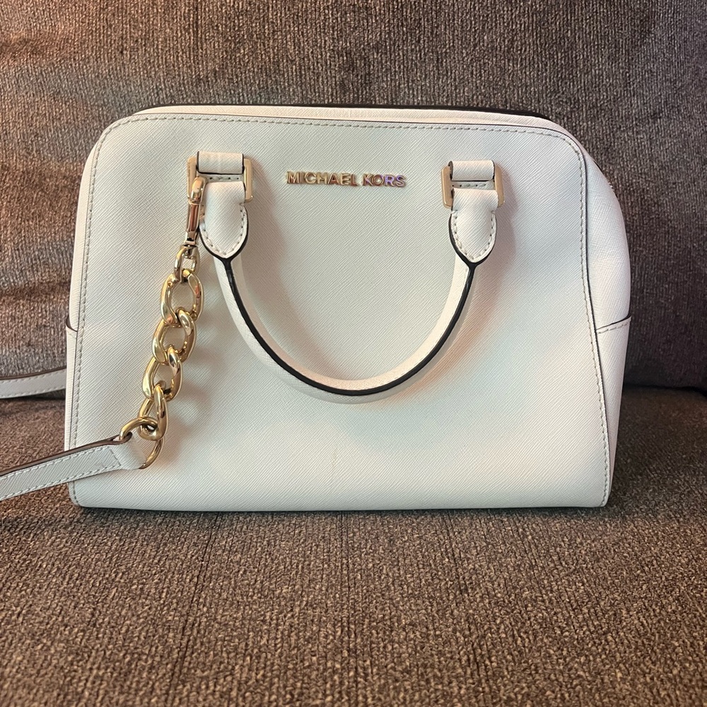 Michael Kors Off White Shoulder Bag